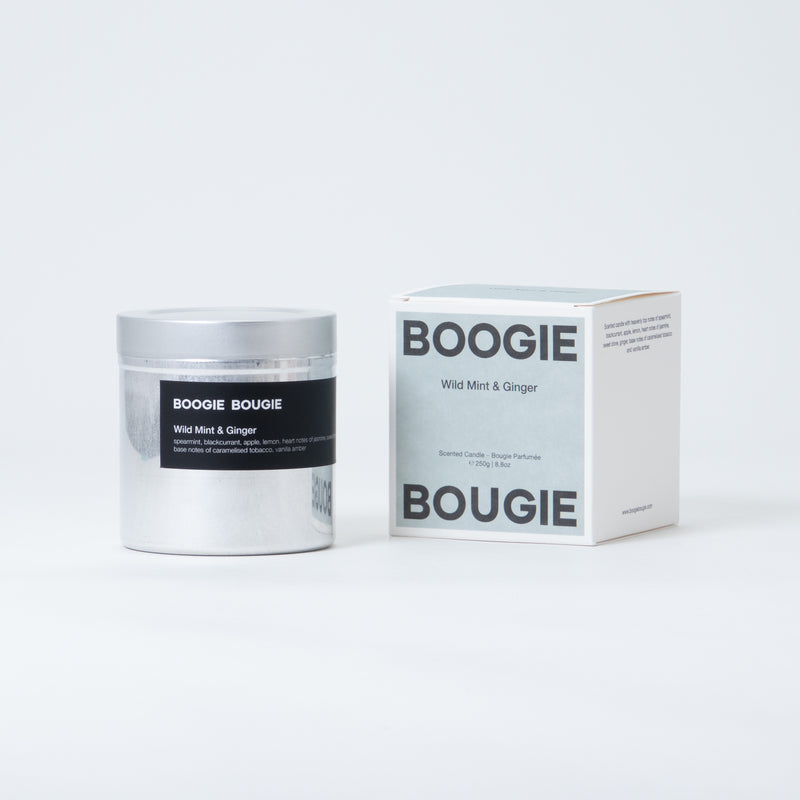 Boogie Bougie Candle Wild Mint & Ginger