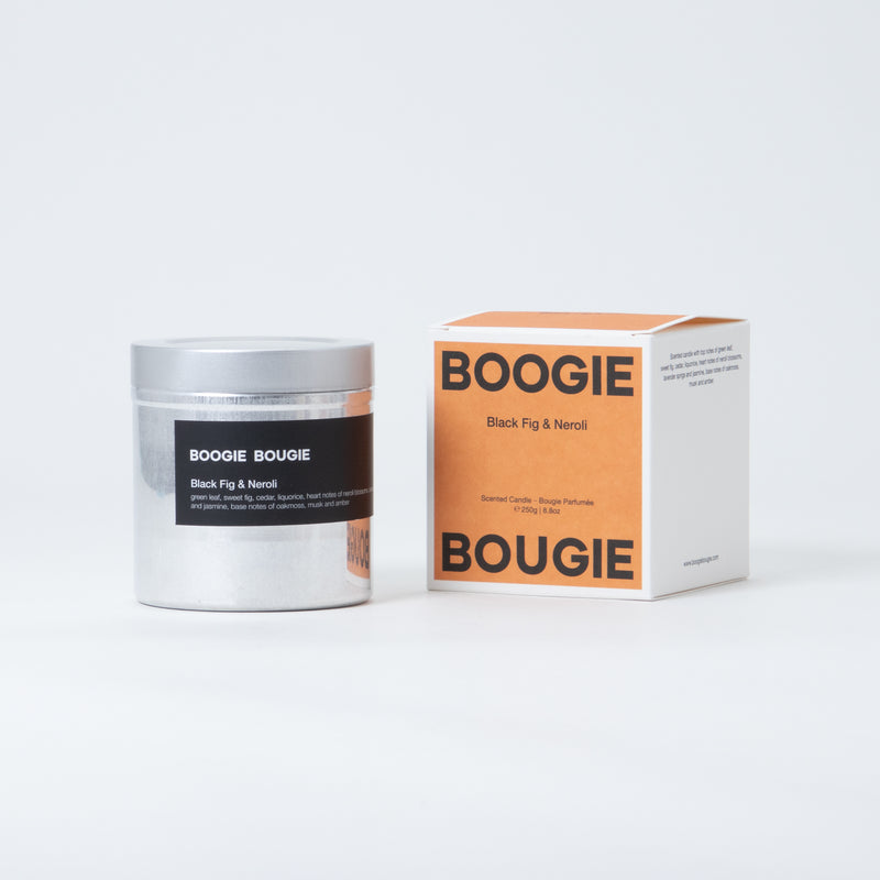 Boogie Bougie Candle Black Fig & Neroli