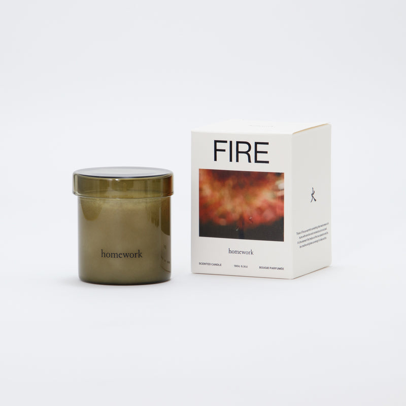 homework Candle 180g Fire