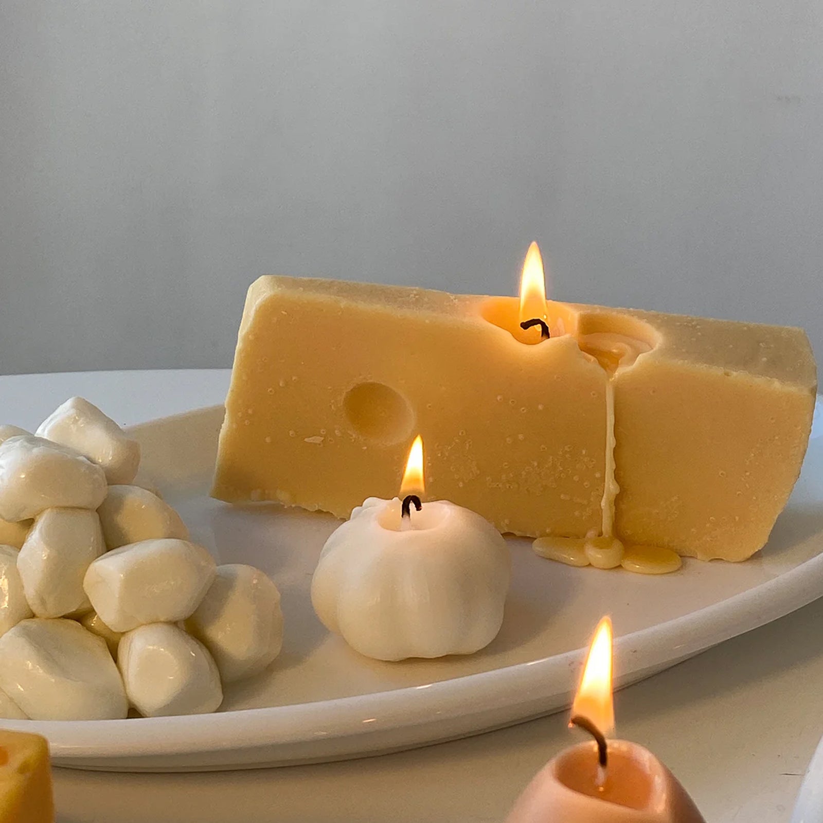 Swiss Cheese Candle – GENERAL FURNISHINGS & CO.