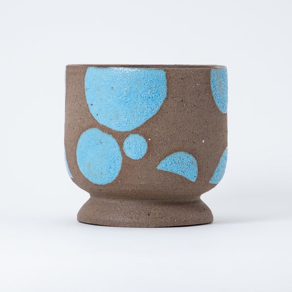 Coffee Clay Pot Blue