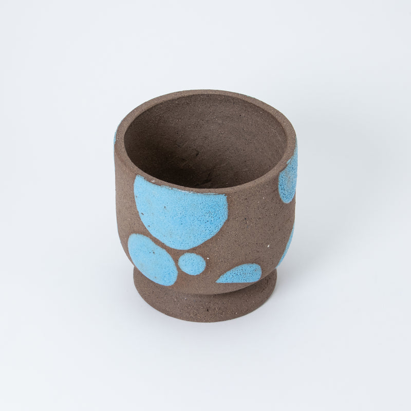 Coffee Clay Pot Blue