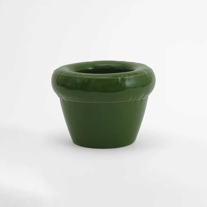 Louis Small Pot Moss Green (Gloss)