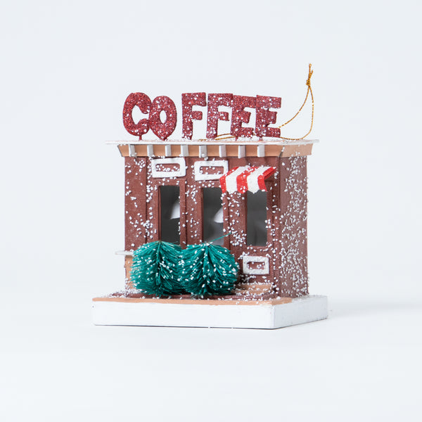Christmas Ornament Coffee Shop
