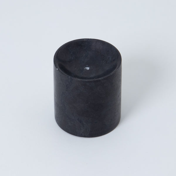 GF&CO. Marble Incense Stand Black (Short)