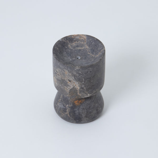 GF&CO. Marble Incense Stand Gray (Tall)