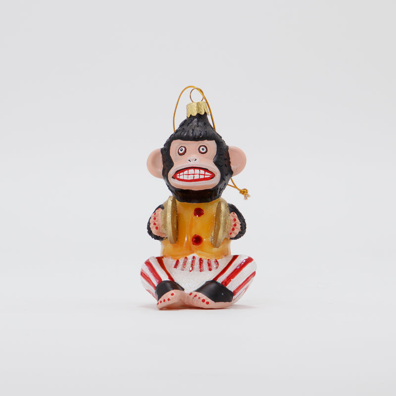 Christmas Ornament Vintage Toy Monkey