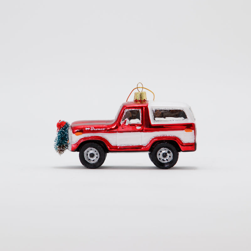 Christmas Ornament Bronco