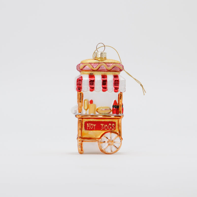 Christmas Ornament Hot Dog Stand