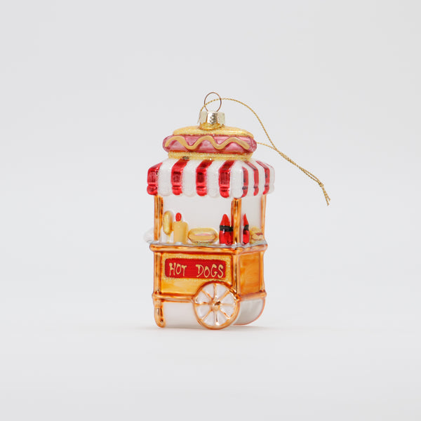 Christmas Ornament Hot Dog Stand