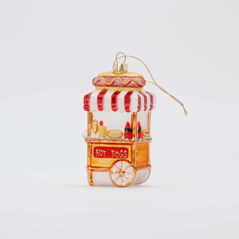 Christmas Ornament Hot Dog Stand