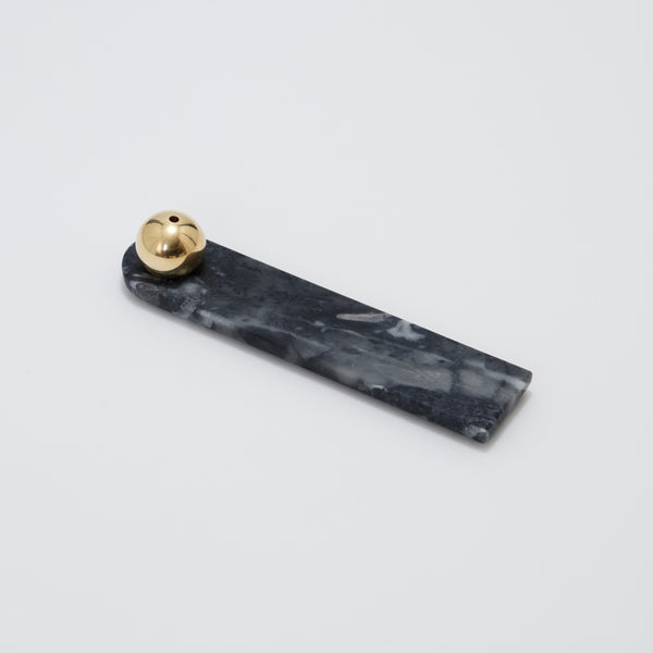 GF&CO. Marble Incense Tray (II) Gray-Black