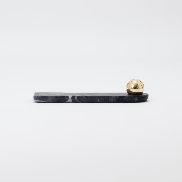GF&CO. Marble Incense Tray (II) Gray-Black