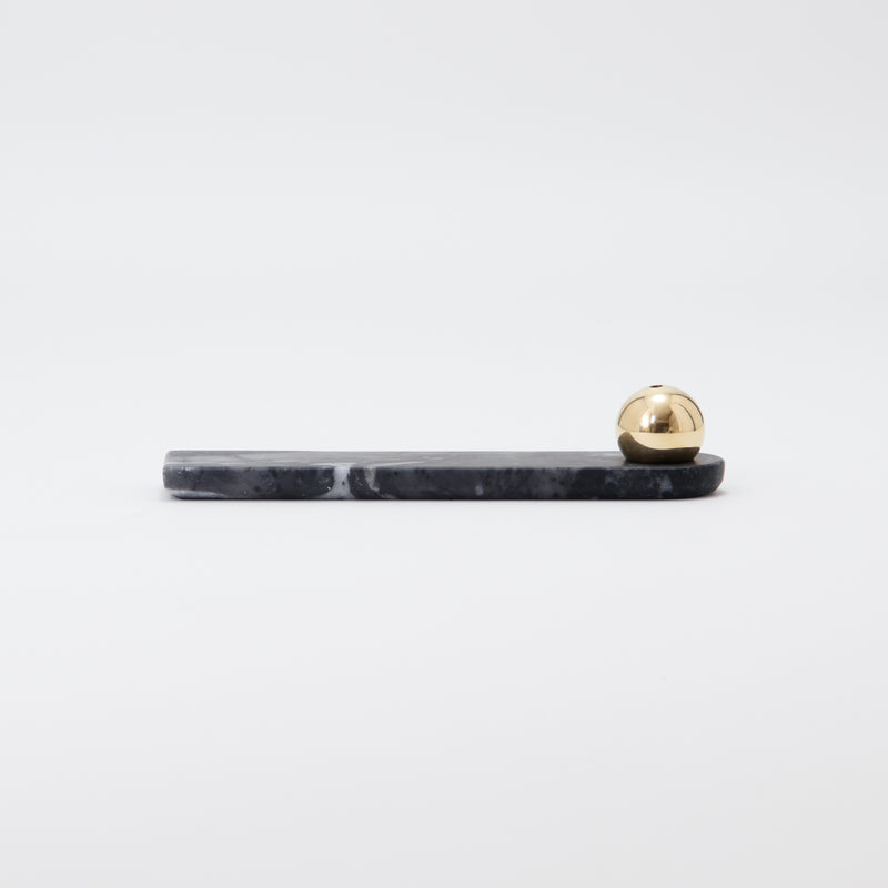 GF&CO. Marble Incense Tray (II) Gray-Black