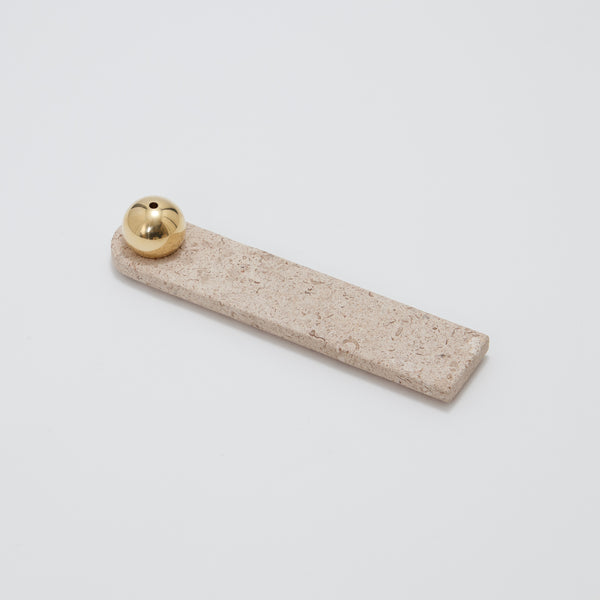 GF&CO. Marble Incense Tray (II)Travertine