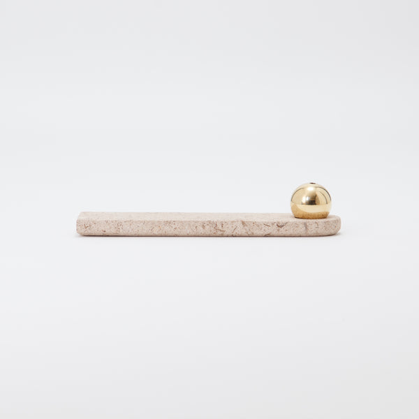 GF&CO. Marble Incense Tray (II)Travertine