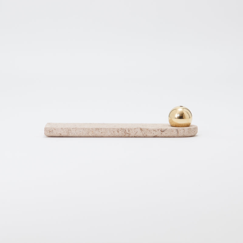 GF&CO. Marble Incense Tray (II)Travertine