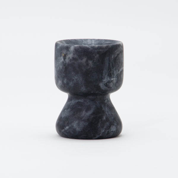 GF&CO. Marble Incense Stand Gray-Black (Tall)