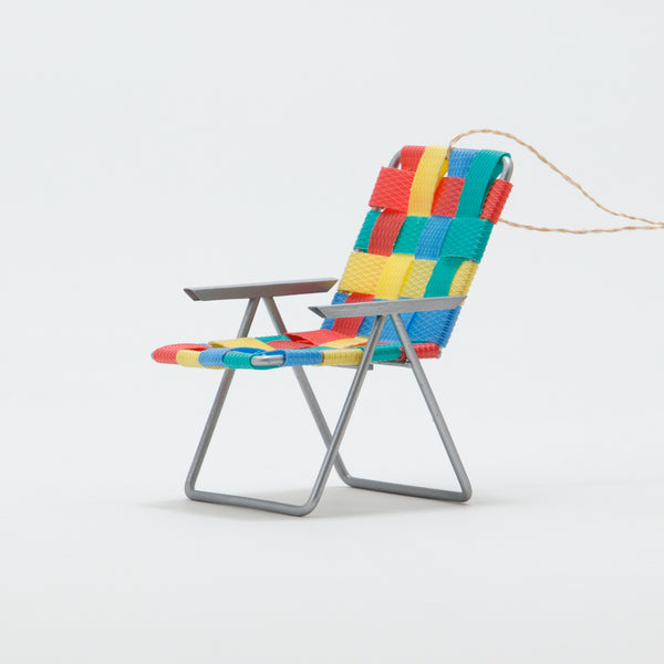 Christmas Ornament Retro Lawn Chair