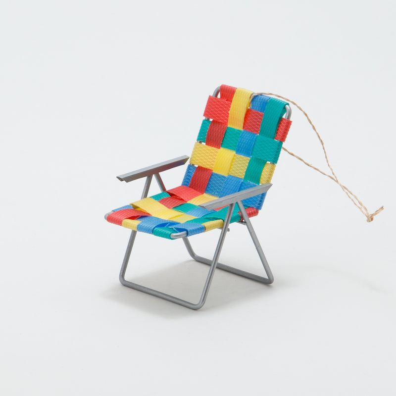 Christmas Ornament Retro Lawn Chair