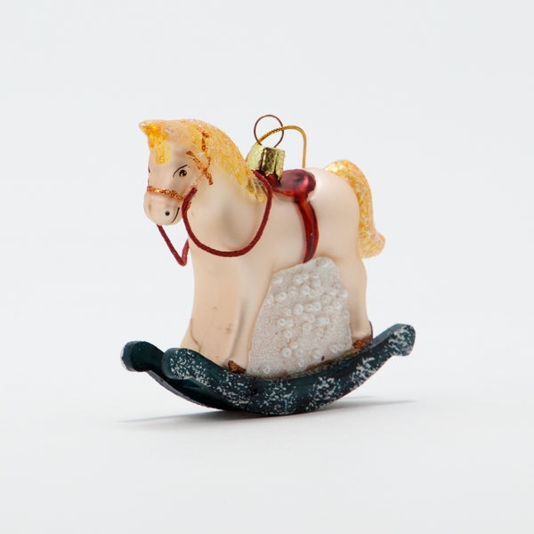 Christmas Ornament Vintage Rocking Horse
