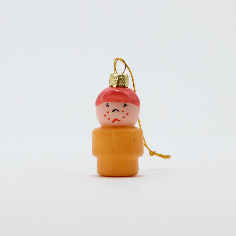 Christmas Ornament Vintage Tiny People #01