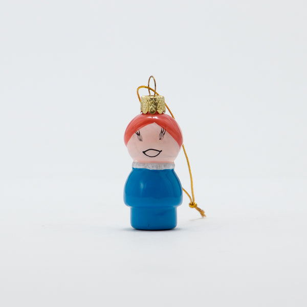 Christmas Ornament Vintage Tiny People #02