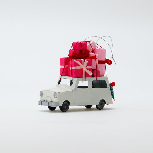 Christmas Ornament A Merry Delivery (Metal)