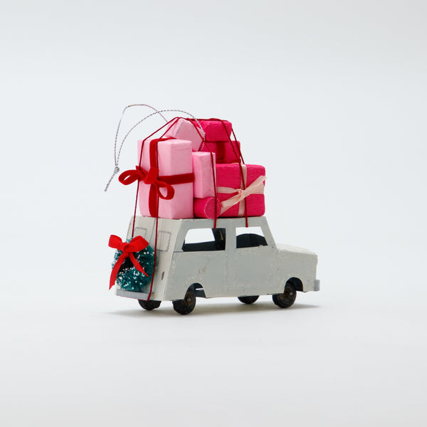 Christmas Ornament A Merry Delivery (Metal)