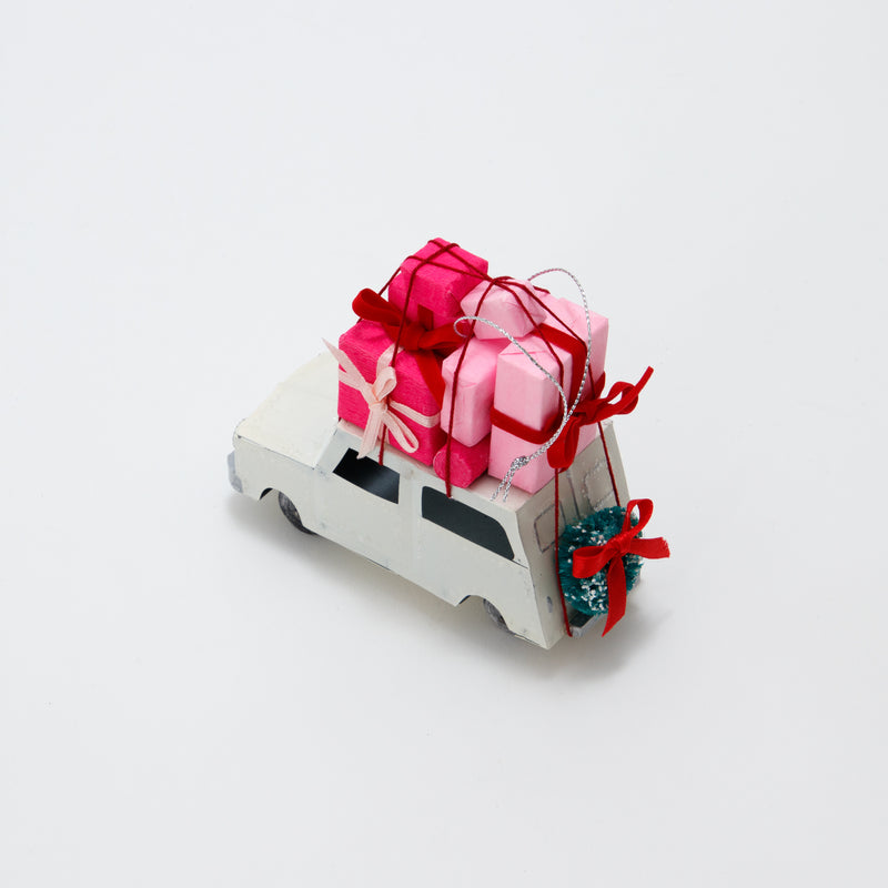 Christmas Ornament A Merry Delivery (Metal)