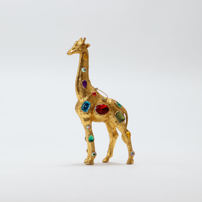 Christmas Ornament Jeweled Giraffe