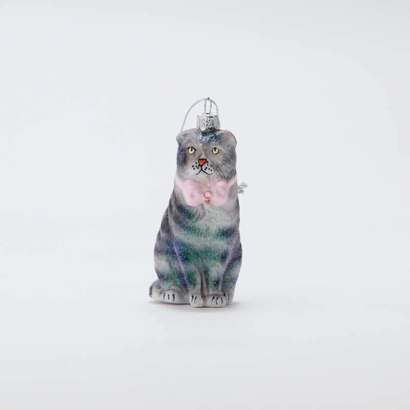 Christmas Ornament Scottish Fold Cat