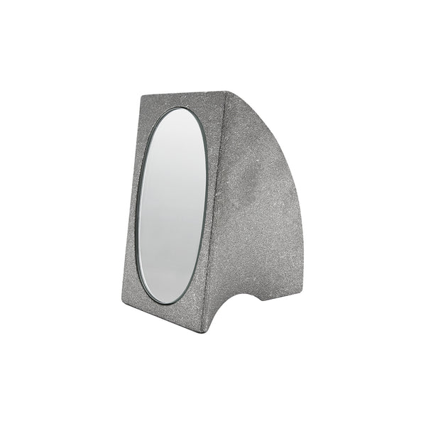 The Empathist Hole Stand Mirror Concrete