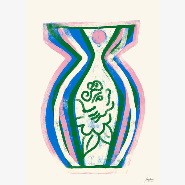 Summer Vase 02 by Lucrecia Rey Caro