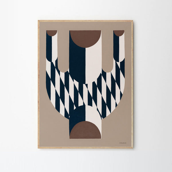 Vase with Diagonal Pattern by Studio Paradissi