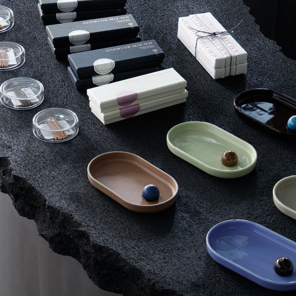 STUDIO THE BLUE BOY Incense Holder Earth × Ice