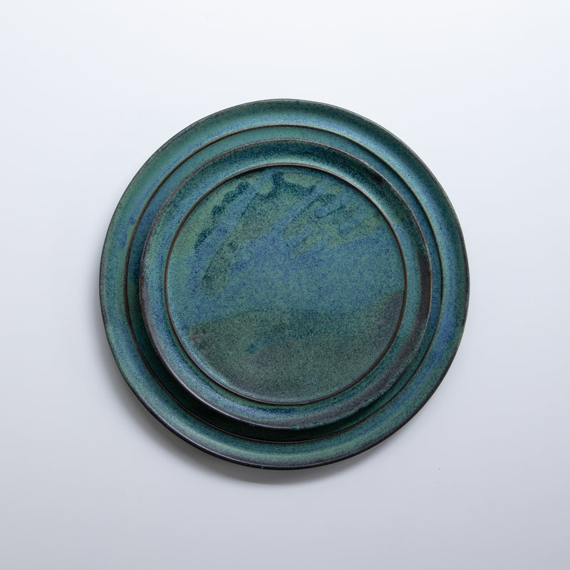 Julia Hoji Rim Plate 18.5cm Blue