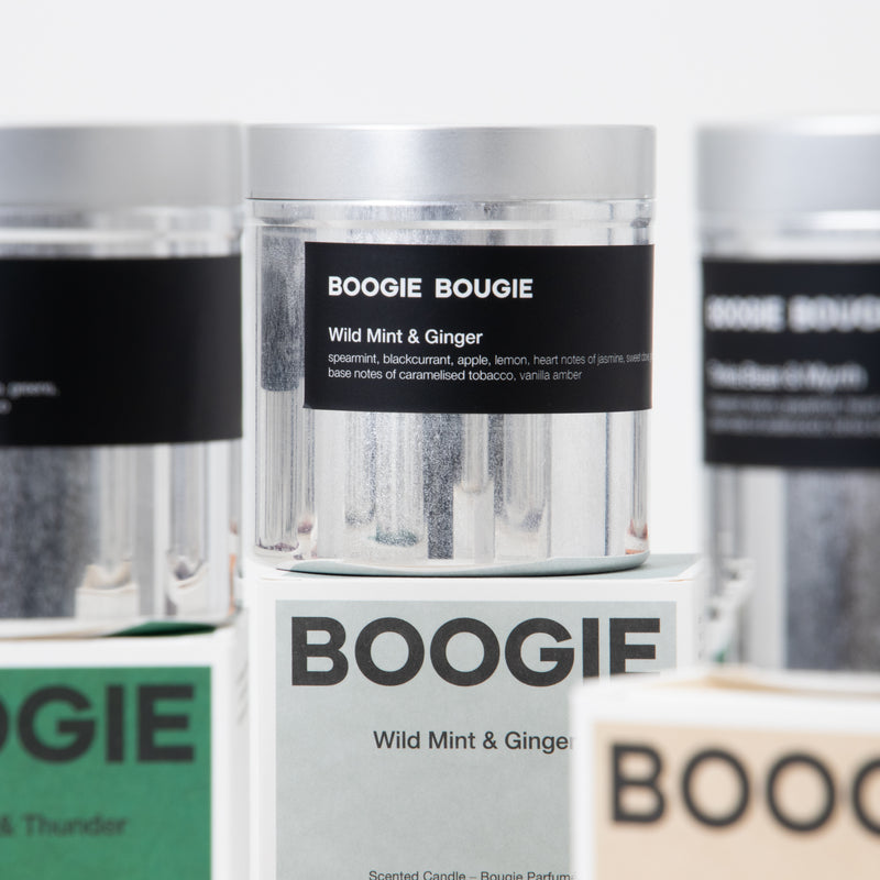 Boogie Bougie Candle Wild Mint & Ginger