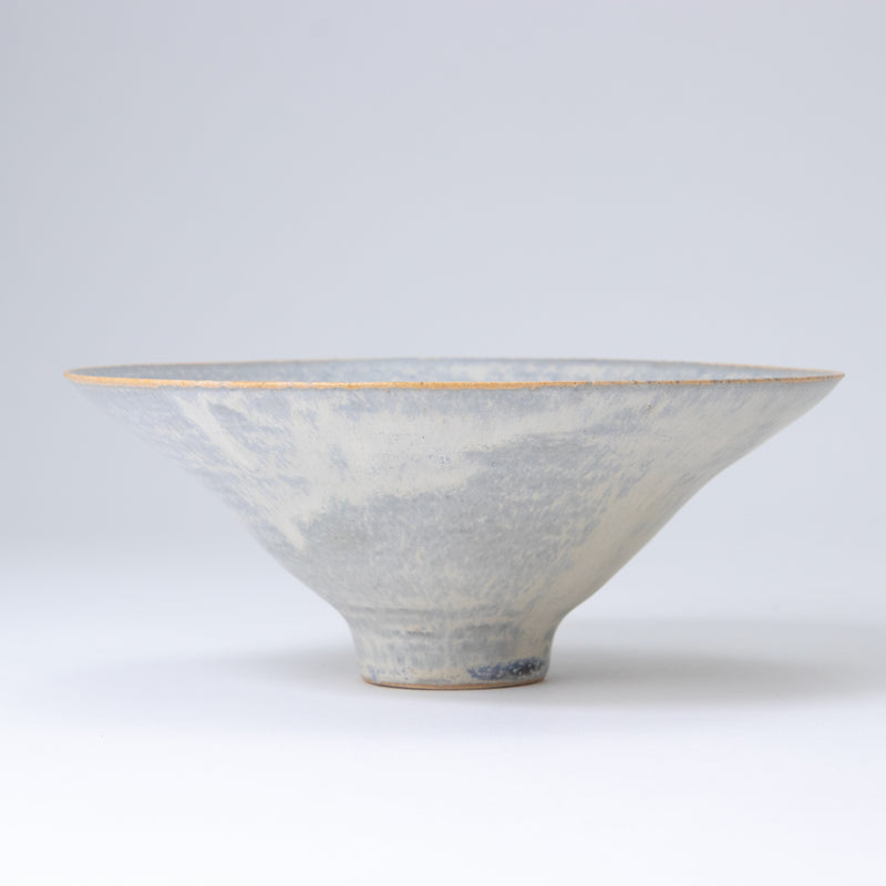 Bisui Ishikawa Rim Bowl 16.5cm Sasameyuki