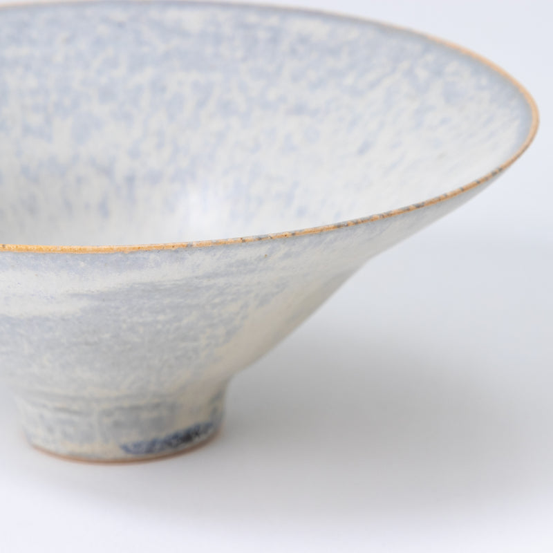 Bisui Ishikawa Rim Bowl 16.5cm Sasameyuki