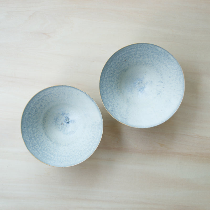 Bisui Ishikawa Rim Bowl 16.5cm Sasameyuki