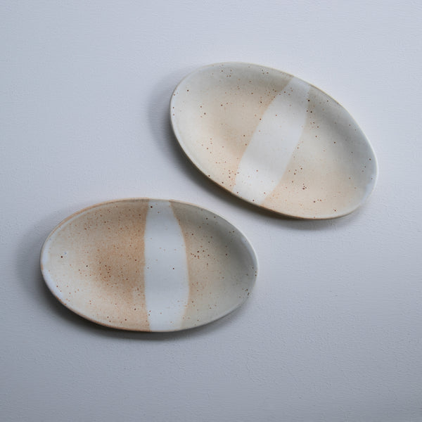 asamono Oval Plate Sunkissed