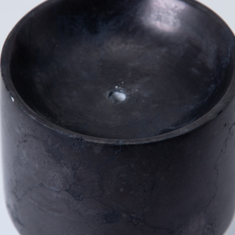 GF&CO. Marble Incense Stand Black (Tall)