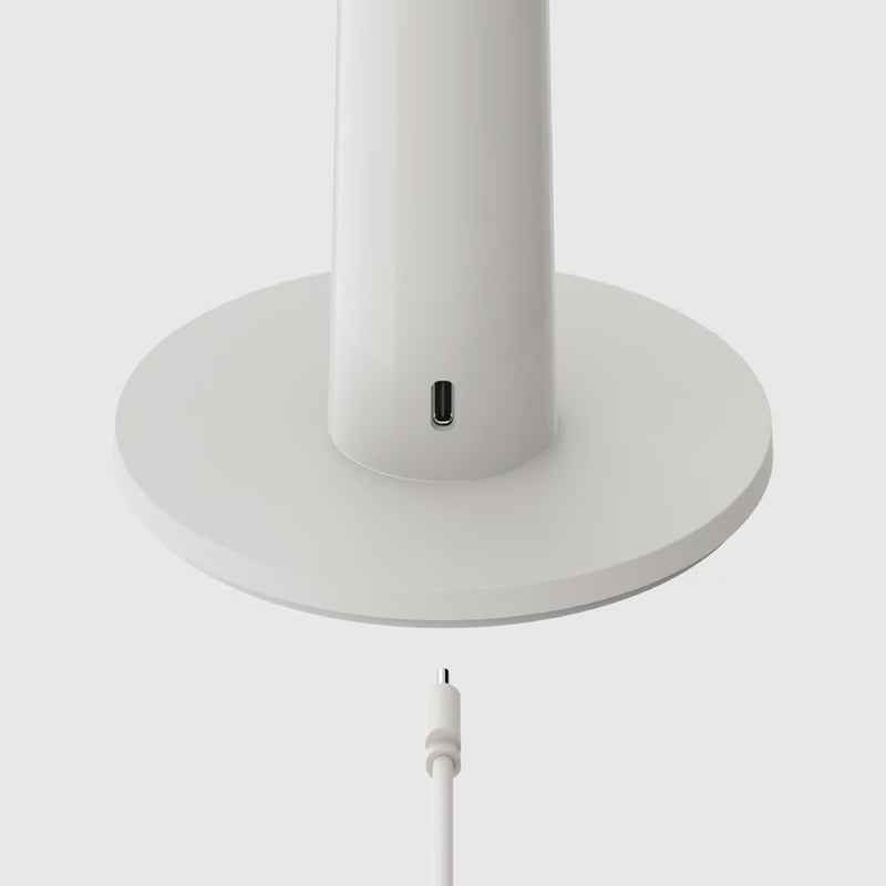 ILKW. Snowman 15 Portable Lamp (White&Butter)