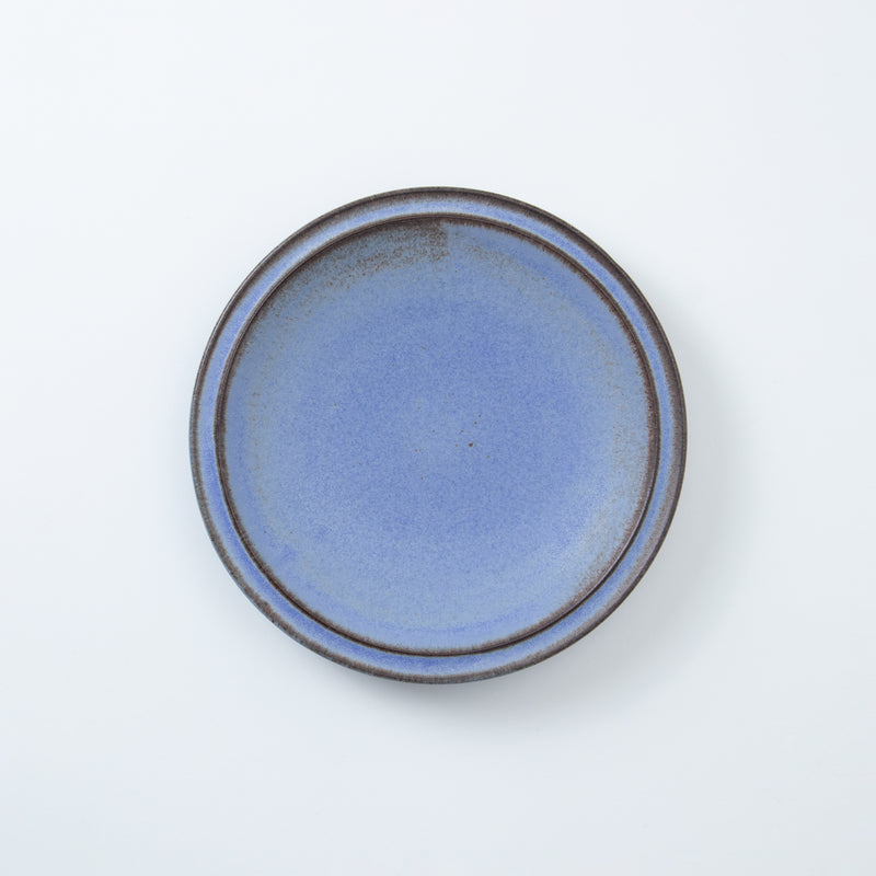 Malo Atelier Rim Deep Plate 20cm Pastel-Blue