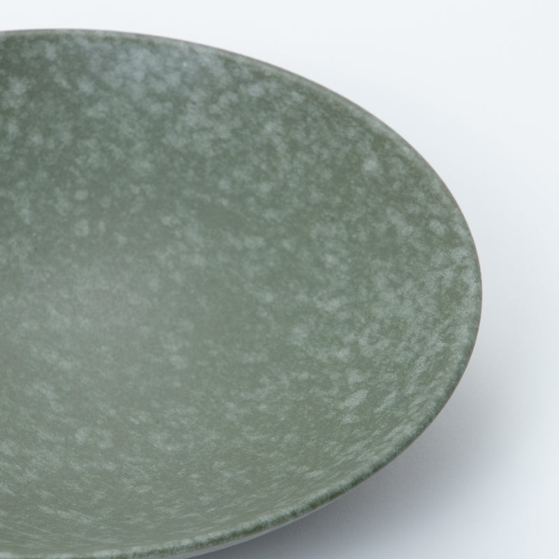 Uh la la Ceramics Deep Plate 23cm Green