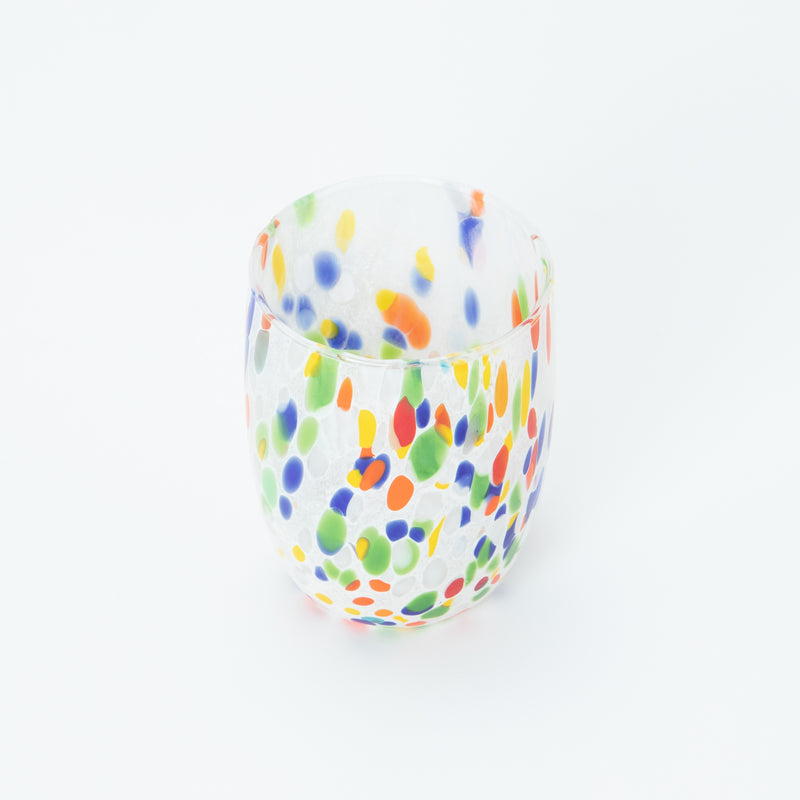 Casa Celva Round Murano Tumbler Multi-2