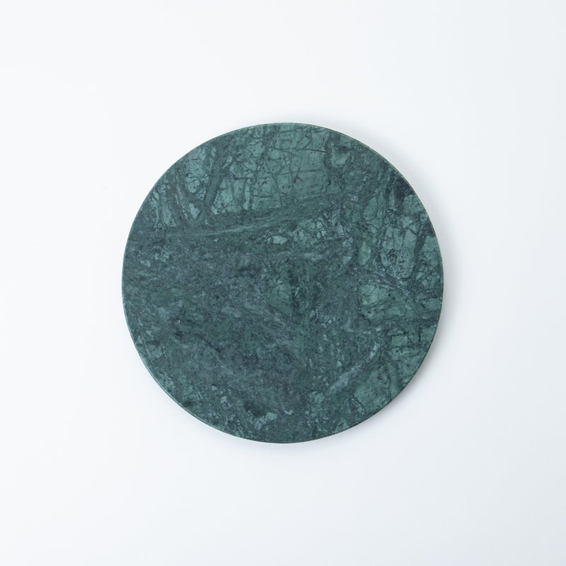 GF&CO. Marble Tray Round India Green