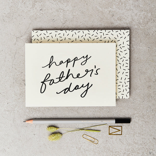 Father's Day Script Card