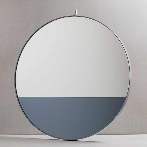 GF&CO. Round Mirror Gray